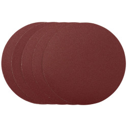 Draper 63031 Sanding Discs, 200mm, PSA, 120 Grit, (Pack of 5)