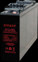 BTL 12-150FK Rechargeable AGM battery, 12 V, 150 Ah, front terminal