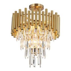 Lampa sufitowa MADISON GOLD 9xE14 ML8806 Milagro