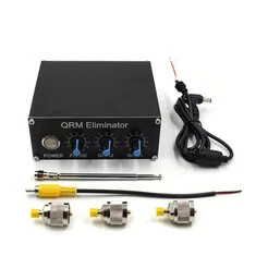 QRM Eliminator X-Fase pasma HF drugiej generacji 1-30 MHz Regulowalny eliminator zintegrowany ze sterowaniem PTT Obudowa alumini
