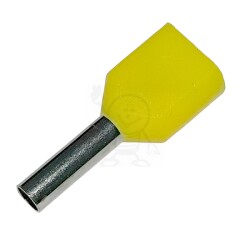 Końcówka HI x 2- 1,0/ 8 żółta Next 6112 NTI 100sz