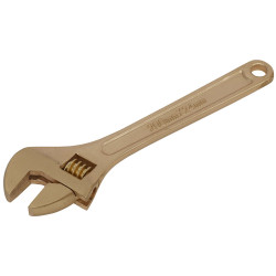 Sealey NS066 Adjustable Wrench 200mm Non-Sparking