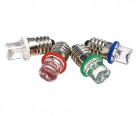 LED WKRECANA LED E10 3.8V ZIELONA