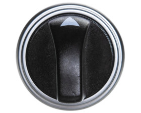 Napęd przełącznika 2 położeniowy 0-1 czarny bez samopowrotu LPCS120