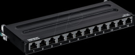 TC-P12C6AS Patchpanel, 12-Port, Cat.6a