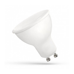 Żarówka LED GU10 8W WW 230V SP SPECTRUM Bi.ciepła plast.