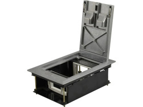 Puszka podłogowa 6M 2x 45x45 + 2x 22,5x45 Alantec