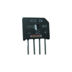 Mostek 8A 1000V KBU8M płaski