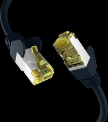 EC020200038 Patch cable, Cat.6a, S/FTP PiMF, 5 m, black