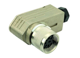 Złącze DIN 6 -pinowe Żeński Montaż na kablu M16 300 V