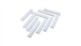 10X Listwa Zaciskowa 6Mm2 Kostka 12-Torowa Z Osłoną Kabla Vde/Ul Dgn 5491