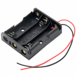 Koszyk obudowa na baterie 3xAA R6 gruby paluszek