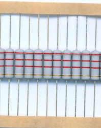 REZYSTOR 3W 2,2Kohm (2200ohm) (50 SZTUK) (R3-2K2)