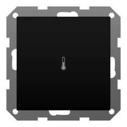 SINUM FC-S1m Czujnik temperatury doramkowy kolor czarny