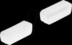 67123 Dust cover for D-Sub 15 female 2 pieces transparent