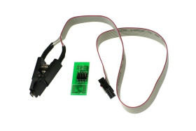 Testing Clip for SOP8 DIP8 SO8 with Adapter - Programming without Desoldering