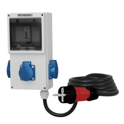 Mobilny licznik energii elektrycznej MID gniazda 3x230V Doktorvolt DV-4302-ML