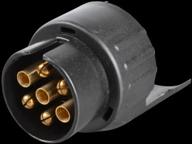 Trailer adapter from 7-pin to 13-pin
