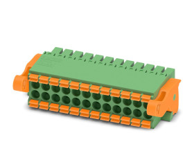 Złącze PCB 24 -pinowe raster 3.5mm 2 -rzędowe Montaż na kablu Żeński Phoenix Contact