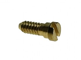 Śruba UNC #4-40x4.5/6.3mm, mosiężna