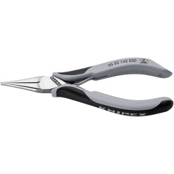 Knipex 35 52 145 ESD Tweezers Needle Nose Pliers Black Anti-Static 145mm
