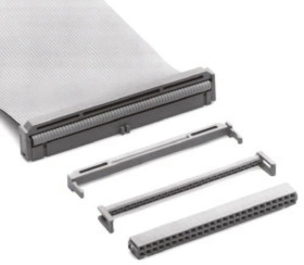 Złącze IDC 40-pinowe 2-rzędowe raster: 2.54mm Żeński Montaż na kablu 3M