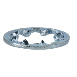 R-TECH 337565 Steel Shakeproof Washers BZP M6 - Pack of 100