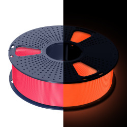 SUNLU PET-G 1.75mm 1kg Glow In the Dark, Red / Czerwony, świecący