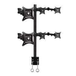 UCHWYT BIURKOWY DO 6 MONITORÓW LED/LCD 13-20 L-06 ART seria PREM