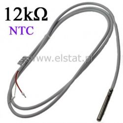 Czujnik temperatury NTC 12K przew. 1,5m