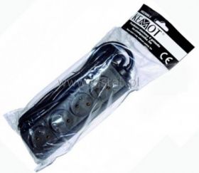 Przedłużacz 4GN 1,5m + 0 czarny