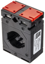 Przekładnik prądowy prąd wej 200A RS PRO prad wyj 5 A otwór 30 x 10mm do montażu w podstawie