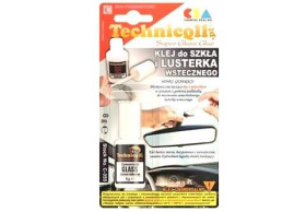 TECHNICQLL SZYBKI KLEJ DO SZKŁA Z PĘDZELKIEM 8G