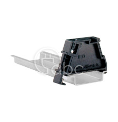 Trzymacz na szynę TS35, dokręcany, BT/3