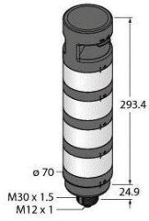 Kolumna sygnalizacyjna Turck TL70WBORAPQ 3805659 1 szt.