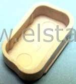 Osłona plastik WT 9pin kość słoniowa