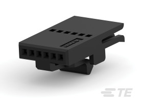 Adapter złącza 6-pinowe -rzędowe raster: 1.27mm TE Connectivity Żeński Montaż na kablu FFC Konektory AMPMODU System 50