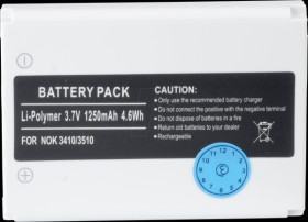 1250 mAh, Li-Po for NOKIA 3310