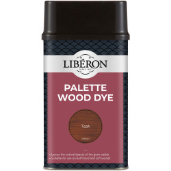 Liberon 126746 Palette Wood Dye Teak 500ml