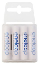 4 x akumulatorki Sanyo Eneloop R03 AAA Ni-MH 800mAh (box)