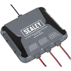 Sealey MBC310 3 Bank 12V Smart Charger &amp; Maintainer 30A (3 x 10A)