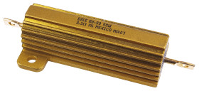 Rezystor do montażu w obudowie 3.3Ω 50W ±1% Vishay ±50ppm/°C drutowy Osiowe