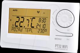 PT32 WIFI Room thermostat, programmable, WLAN