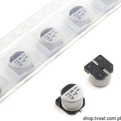 7KCSC1ERB476MVR 47uF 25V Electrolytic SMD-06.3X5.0 SAMWHA