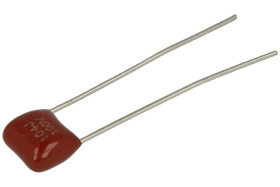 Kondensator; poliestrowy; MKT; 100nF; 100V DC/63V AC; MKS2; CL21X-104J100V-P5; 10%; 3,7x6,0x6,8mm; 5mm; luzem; -55...+100°C; RoH