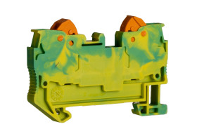 Modularna kostka styków Phoenix Contact poziomy: Pojedynczy 20 → 14AWGSzybkozłączne QTC 2.5-PE 24A 800 V