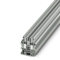 Blok zacisków przelotowych Phoenix Contact poziomy: Pojedynczy 24 → 10AWGŚruba MUT 4 41A 500 V