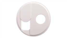 Celiane Plakietka Gniazda Tv-Rj45 Biała 068239