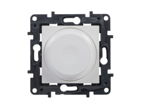 NILOE STEP Ściemniacz obrotowy 2-przewodowy biały 863152 LEGRAND