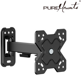 PM-FM13-100 TV wall bracket, tilting, swivelling, 13 - 32 inch, black